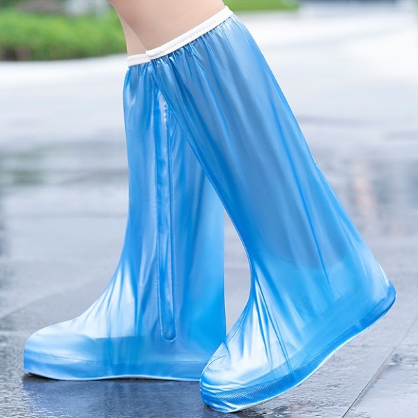 BỌC GIÀY ĐI MƯA PVC CAO 40CM CHỐNG THẤM NƯỚC CHỐNG TRƠN TRƯỢT