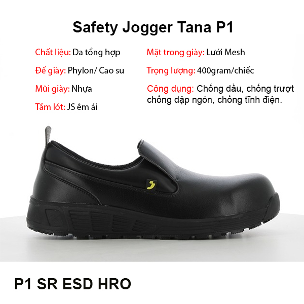 GIÀY BẢO HỘ BẾP JOGGER DOLCE S3 SRC