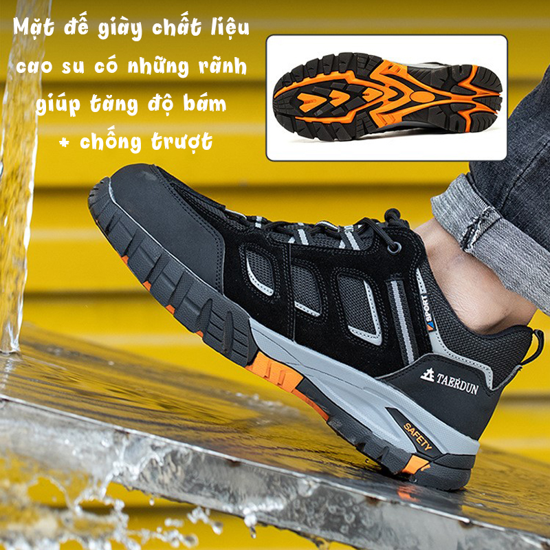 GIÀY BẢO HỘ KIỂU THỂ THAO NHẬP KHẨU TAERDUN(MÃ 353)