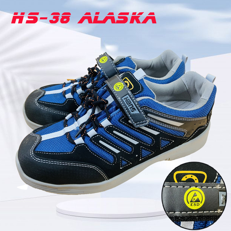 GIÀY BẢO HỘ SIÊU NHẸ HÀN QUỐC HANS HS38 ALASKA CHỐNG TĨNH ĐIỆN CHỈ 490GRAM__CHIẾC