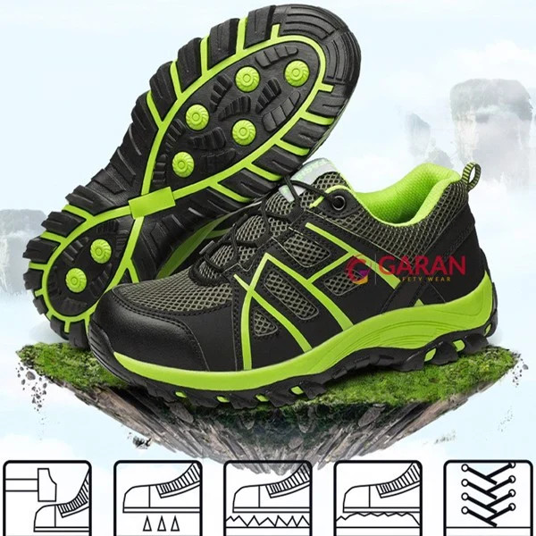 GIÀY BẢO HỘ THỜI TRANG NAM ĐẾ THÉP CHỐNG VA ĐẬP, CHỐNG ĐÂM XUYÊN THOÁNG KHÍ (MÃ 123)