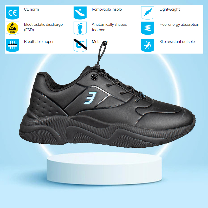 GIÀY DÉP SỨC KHỎE GIÀY DÉP Y TẾ ĐI TRONG BỆNH VIỆN SAFETY JOGGER CHAMP O2 LOW ESD FO SRC KIỂU DÁNG THỂ THAO