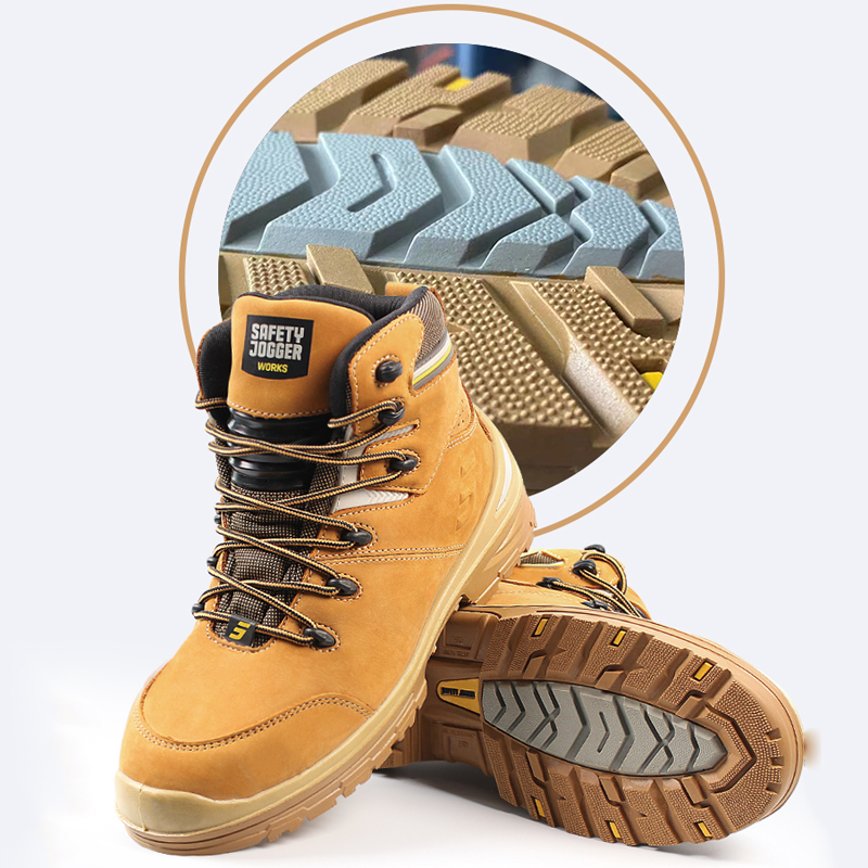 GIÀY SAFETY JOGGER ULTIMA S3 THIẾT KẾ CAO CỔ KIỂU DÁNG THỜI TRANG CHỐNG ĐINH, CHỊU NHIỆT
