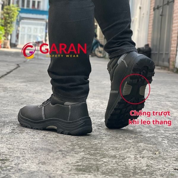 Giày Bảo Hộ Lao Động Titan Cronus S3 Mid Cao Cổ - Đế Cao Su Chống Dầu Chống Trượt