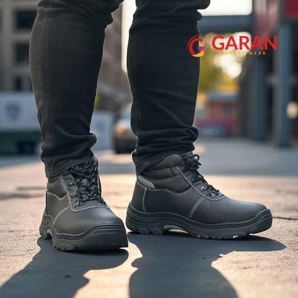 Giày Bảo Hộ Lao Động Titan Cronus S3 Mid Cao Cổ - Đế Cao Su Chống Dầu Chống Trượt