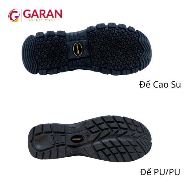 Giày Bảo Hộ Lao Động Titan S3 RB Đế Cao Su Chịu Nhiệt 300 Độ C